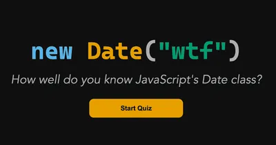 A quiz about the JavaScript Date constructor.